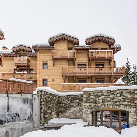 Familial A Avec Terrasse Et Parking Couvert * Куршевель